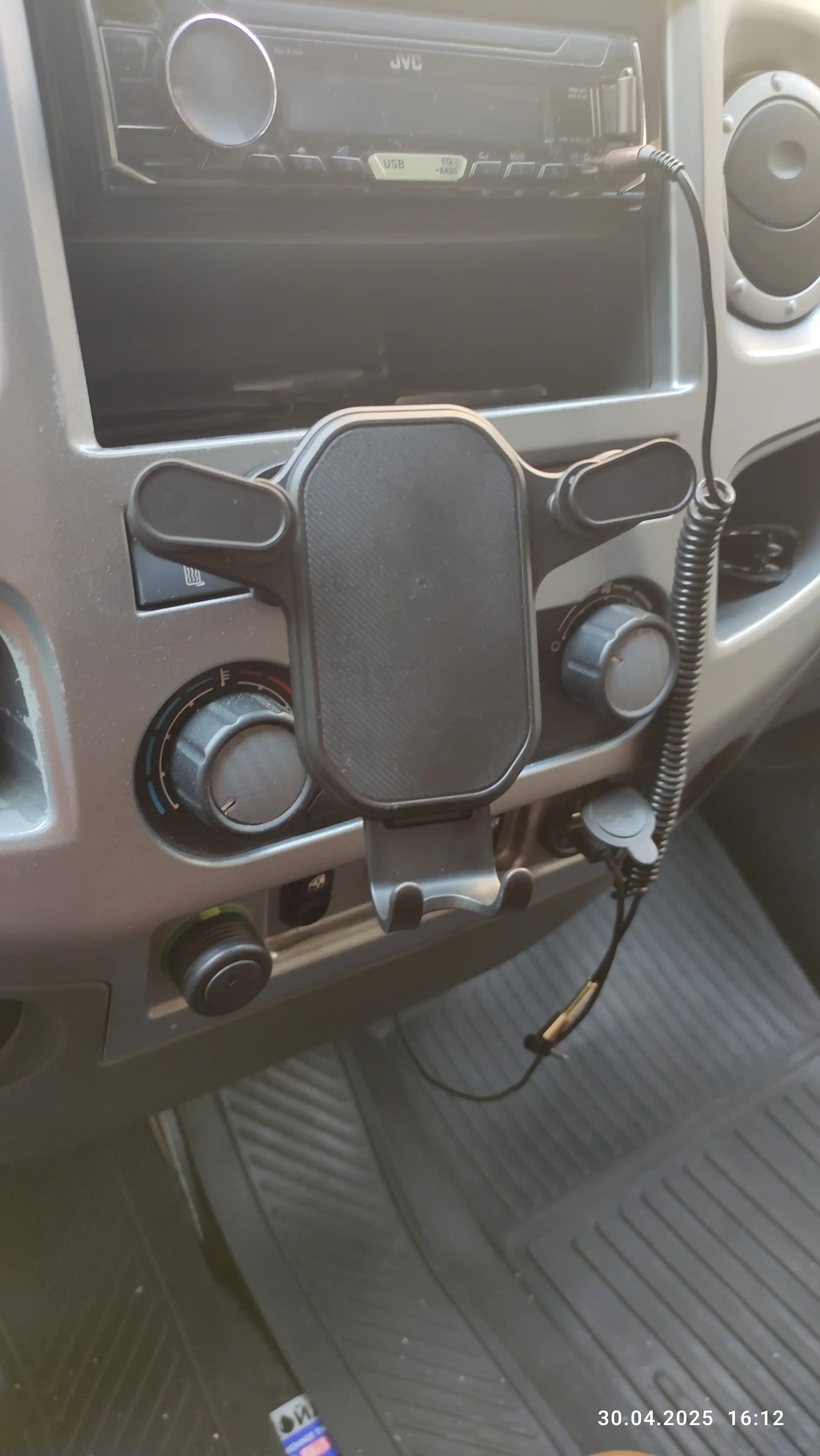 Универсальный автомобильный держатель телефона для воздуховода, BH76 Holder двойной зажим