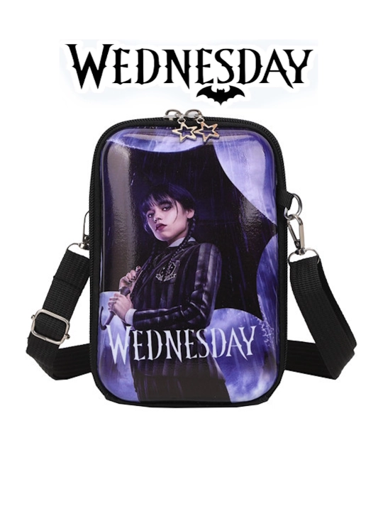 Wednesday qizlar sumkasi, yelkaga - 