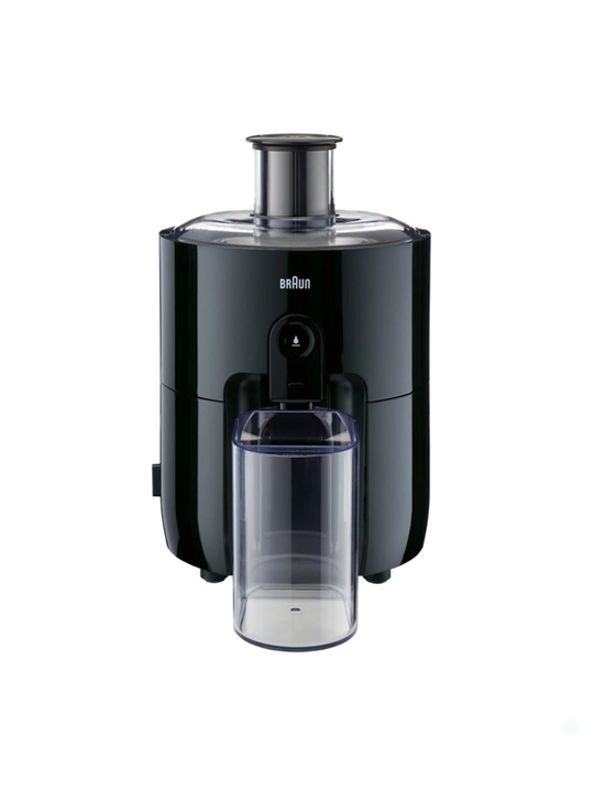Sharbat chiqargich Braun SJ3100BK, markazdan qochma, 500 Vt, meva va sabzavotlar uchun