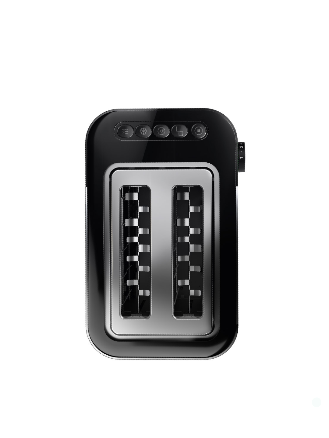Тостер BRAUN HT5015BK, 1000 Вт, 2 отделения, 13 степеней поджаривания