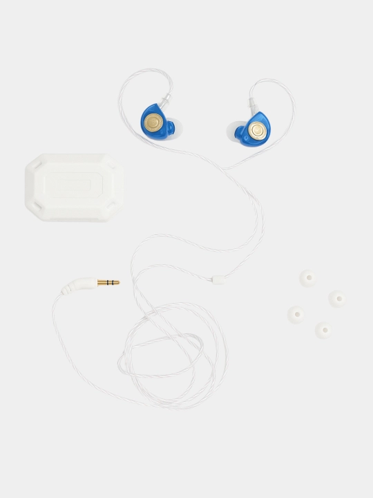 Simli naushniklar IEM, musiqiy naushniklar, QKZ AK6 3.5 mm