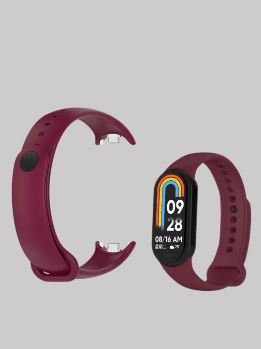 Xiaomi Mi Band 8, 9, 10 uchun silikon tasma