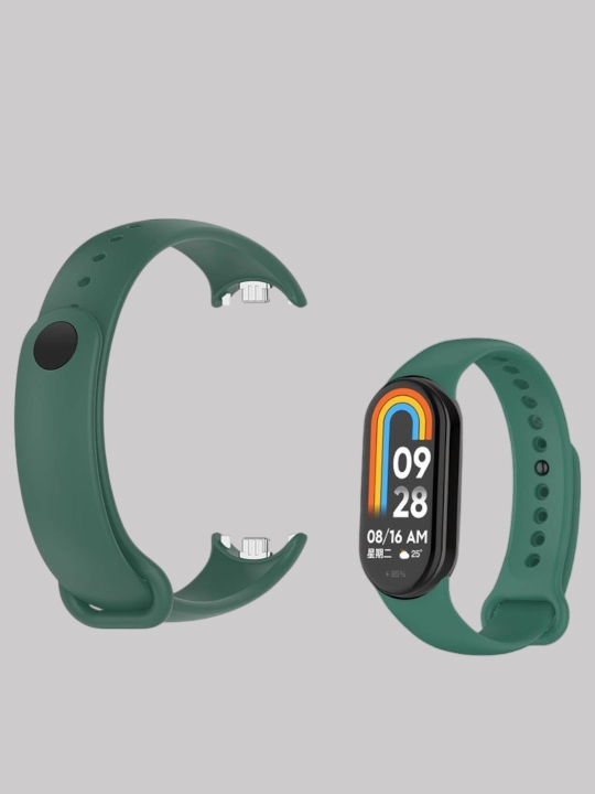 Xiaomi Mi Band 8, 9, 10 uchun silikon tasma