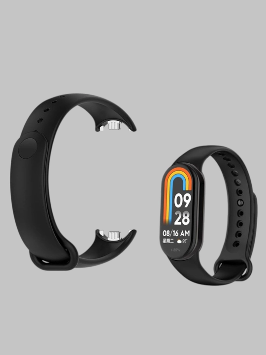 Xiaomi Mi Band 8, 9, 10 uchun silikon tasma