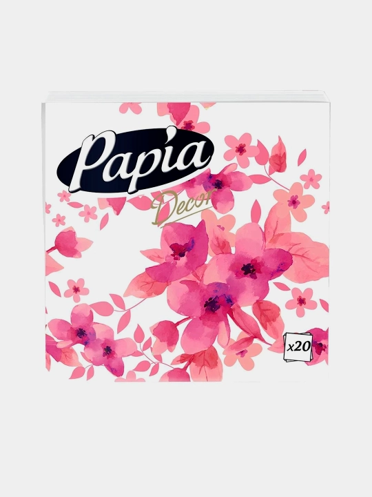 Dekorativ salfetkalar Decor Papia, 20 dona