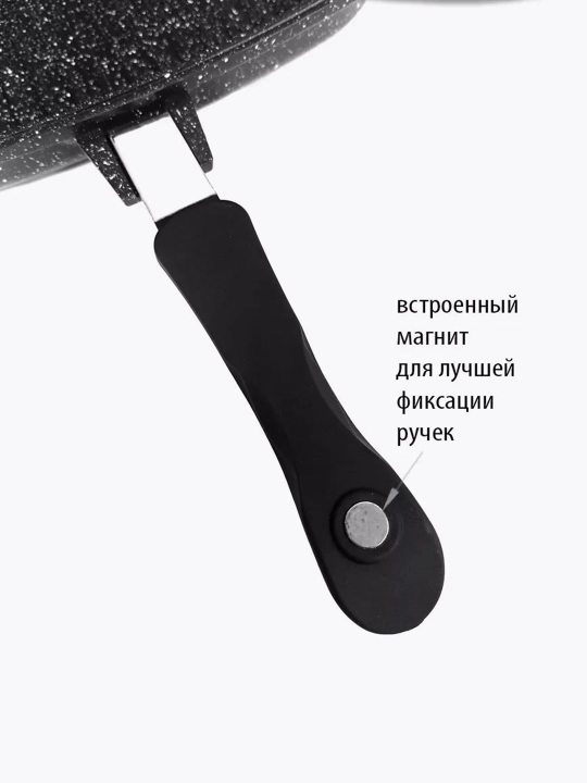 Ikki tomonlama quyma gril va yopishmaydigan qoplama bilan ishlangan tova