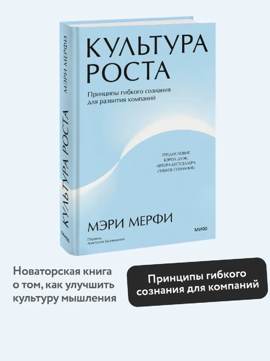 Культура роста, Принципы гибкого сознания для развития компаний - 