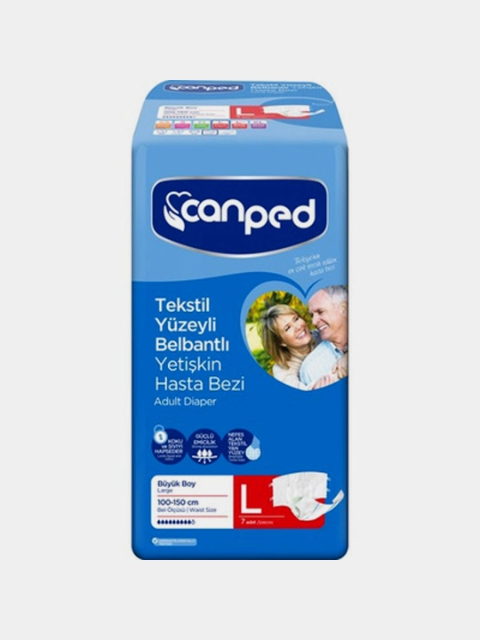 Подгузники для взрослых Canped Aio Seco, размер L, 7 шт