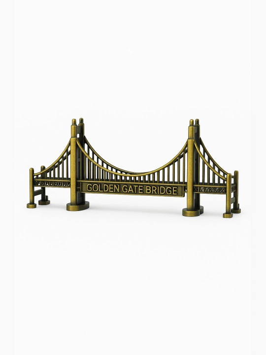 Dunyo Arxitekturasi Suvenir To‘plami – Tower Bridge, Burj Al Arab, Golden Gate - 