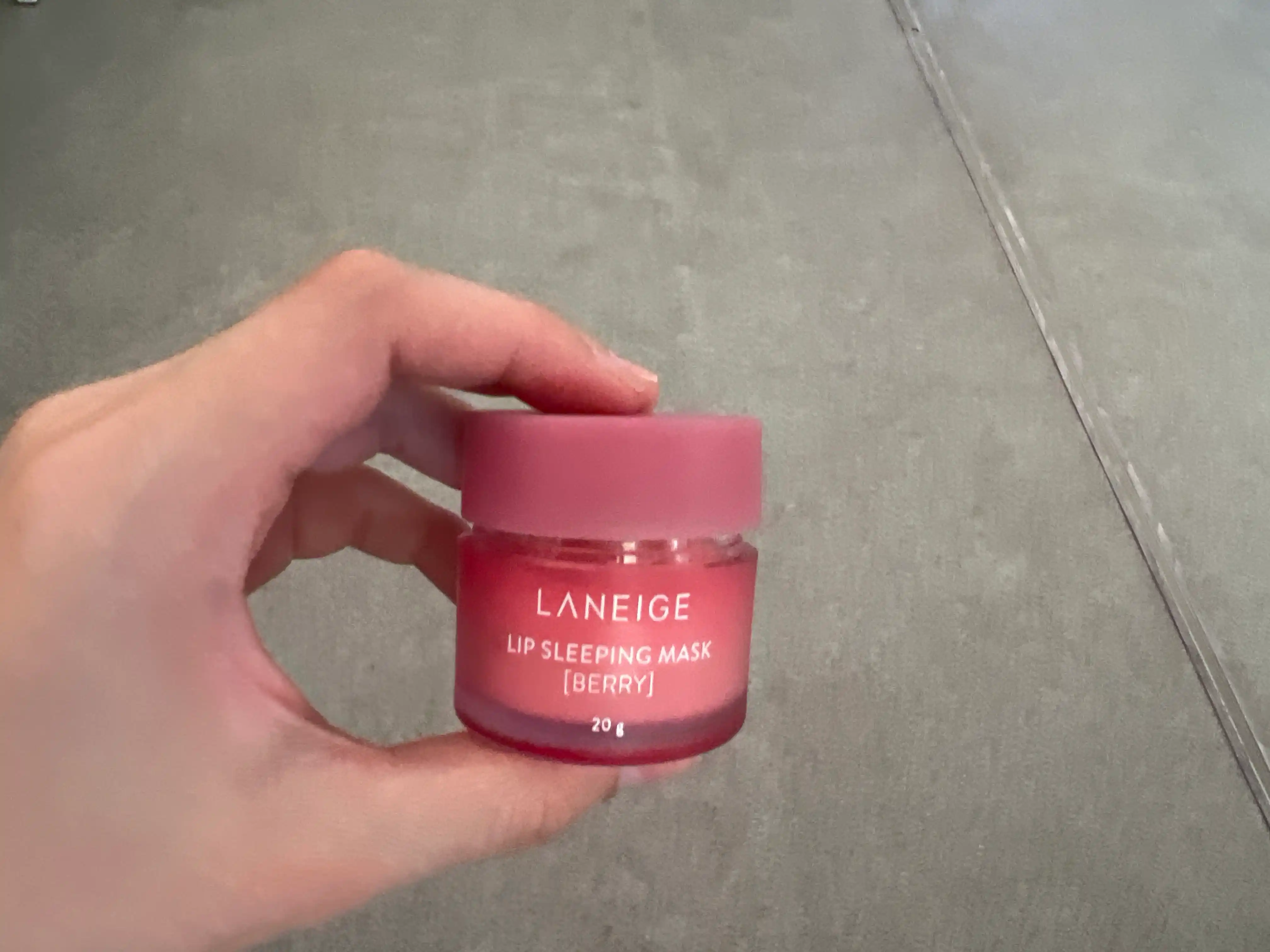 Бальзам и ночная маска для губ Laneige, увлажняющий и восстанавливающий, 20 г