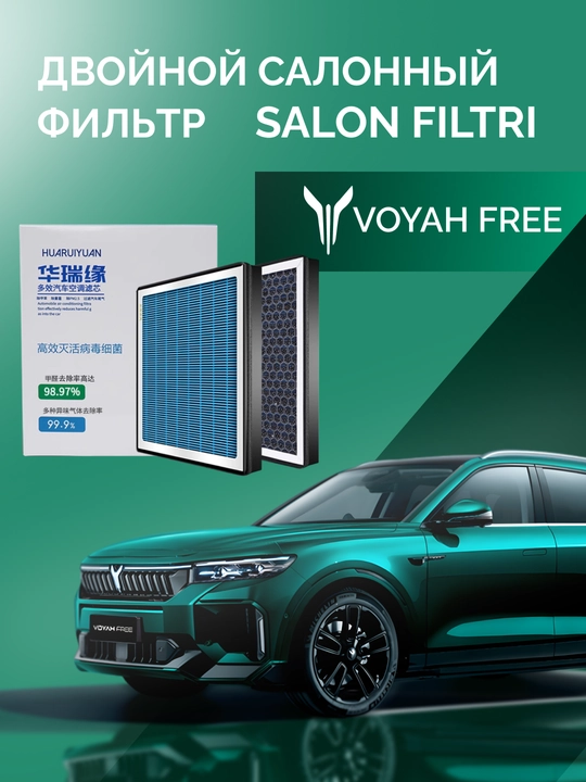 Salon filtri, havo filtri Voyah free - 