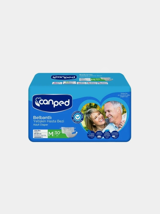 Подгузники для взрослых Canped Aio Seco, размер M, 30 шт