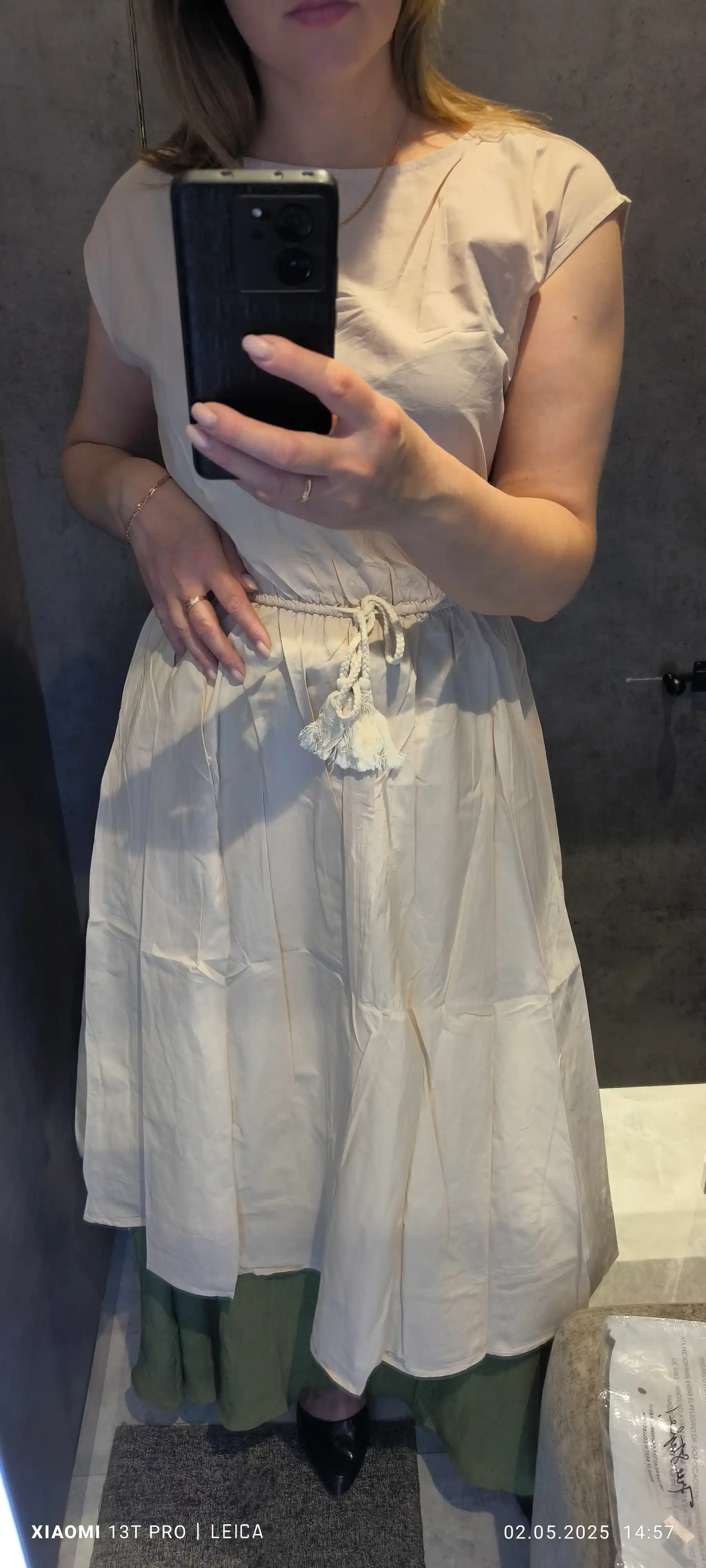 Платье женское, летнее, в стиле сафари, приталенное, хлопок  — EllyFashion