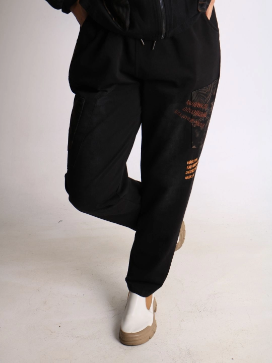 Ayollar oversize dvoyka, 100% paxta, bahor-kuz, XL–XXXL o‘lcham