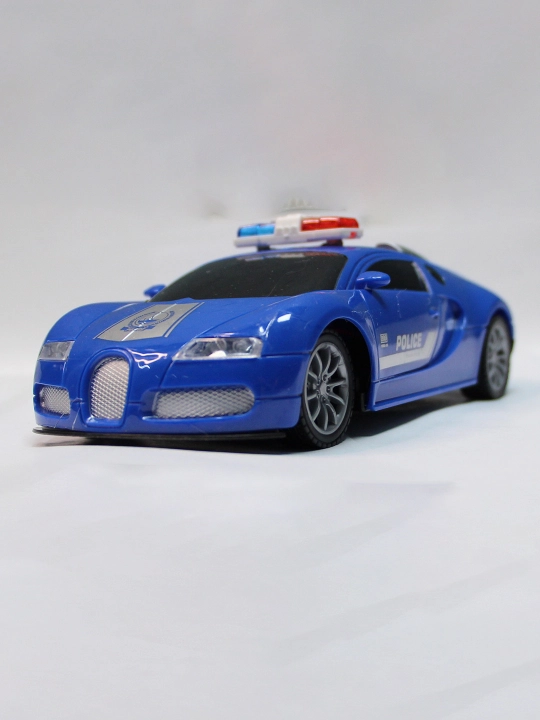 Pult va akkumulyatorli Bugatti/Lamborghini o‘yinchoq politsiya mashinasi