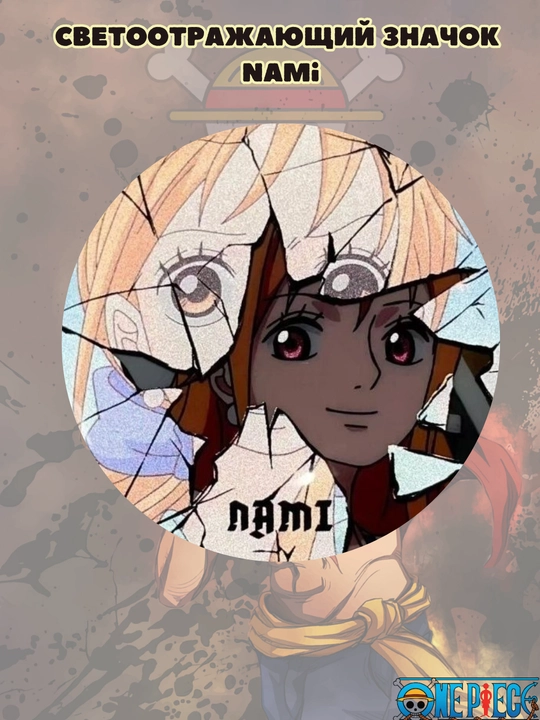Metall anime nishoni One piece, Luffi, Zoro, Sanji - 