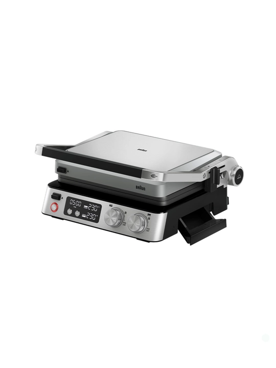 Электрогриль BRAUN CG7044 MultiGrill 7, 2000 Вт, 3 режима, антипригарные панели