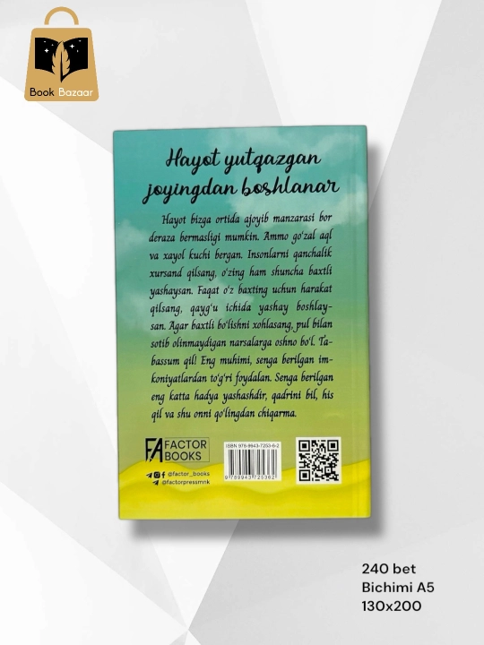 Hayot yutqazgan joyidan boshlanadi —  Mirach Chagri Otash