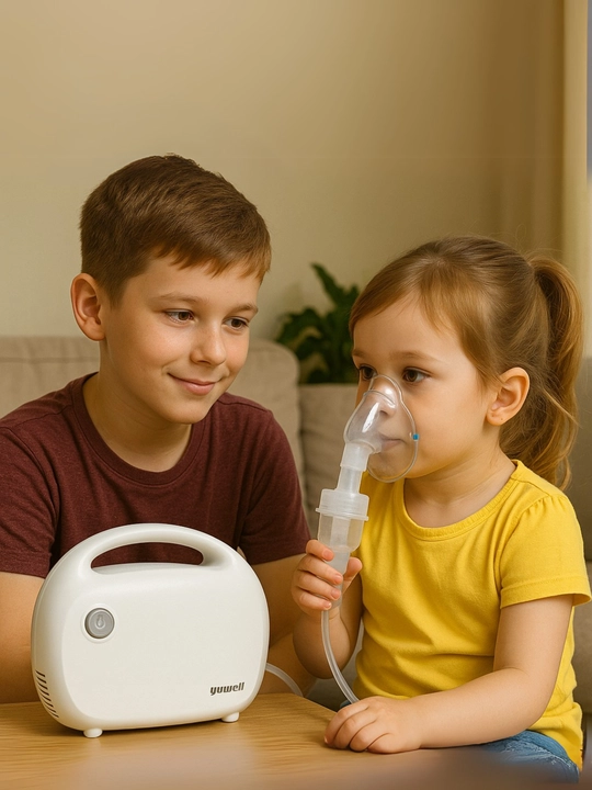 Yuwell 403T ingalyator-nebulizer, nafas olish yo'llarini davolash uchun samarali qurilma - 