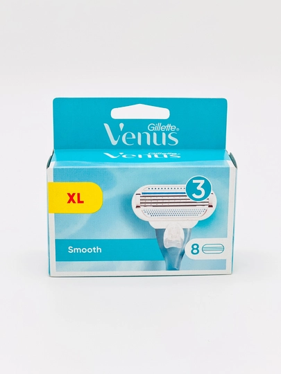 Сменные кассеты для бритвы Venus Smooth XL, 3 лезвия, 8 шт