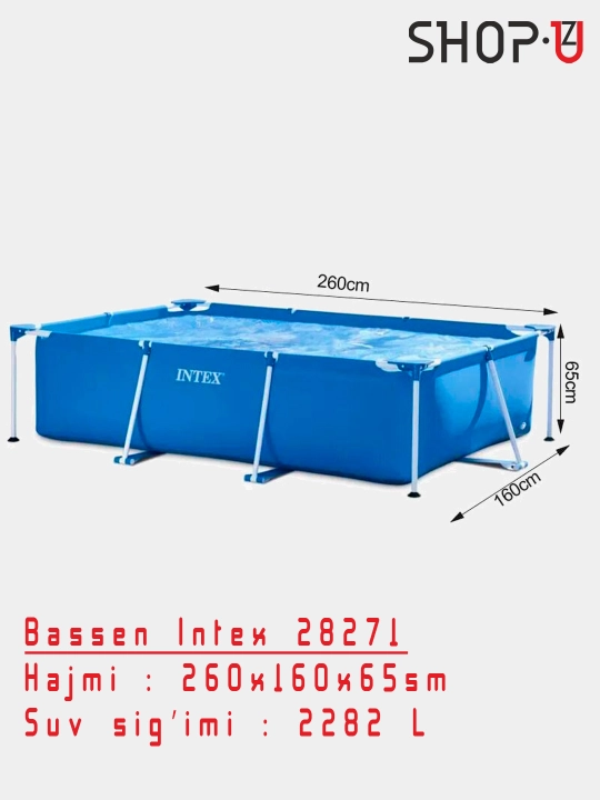 Karkasli basseyn Intex Prism/Metal Frame /Ultra XTR Frame Intex / Intex Easy Set - 