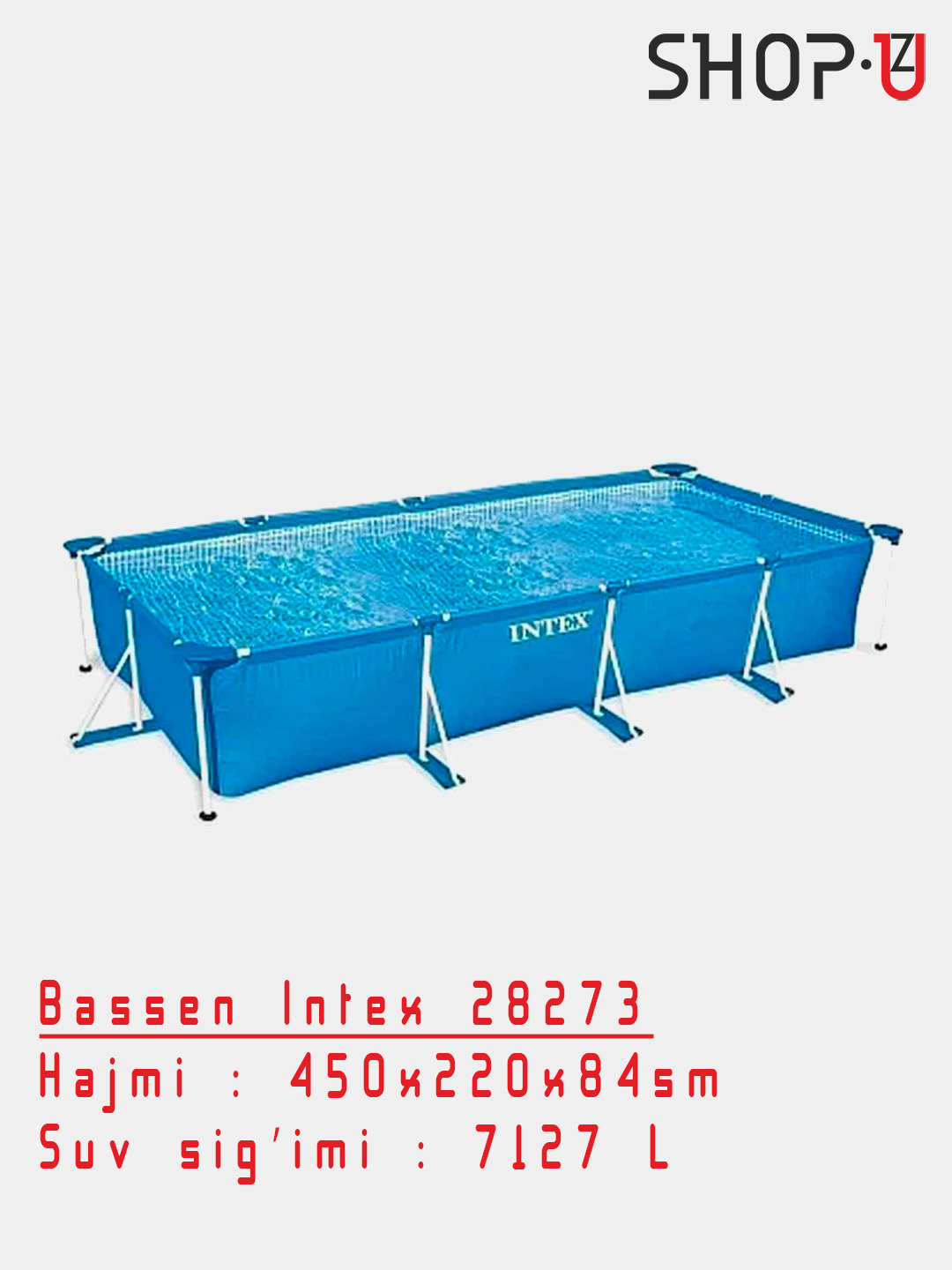 Karkasli basseyn Intex Prism/Metal Frame /Ultra XTR Frame Intex / Intex Easy Set - 