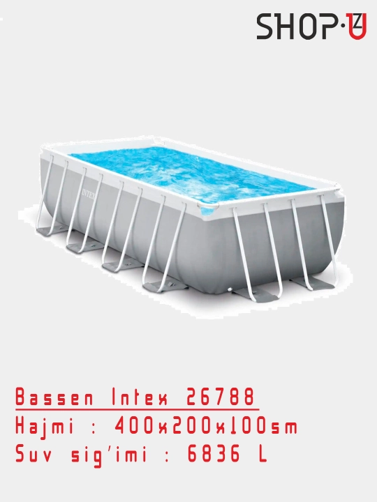 Karkasli basseyn Intex Prism/Metal Frame /Ultra XTR Frame Intex / Intex Easy Set - 