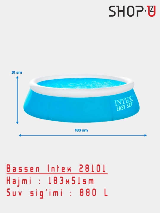 Karkasli basseyn Intex Prism/Metal Frame /Ultra XTR Frame Intex / Intex Easy Set