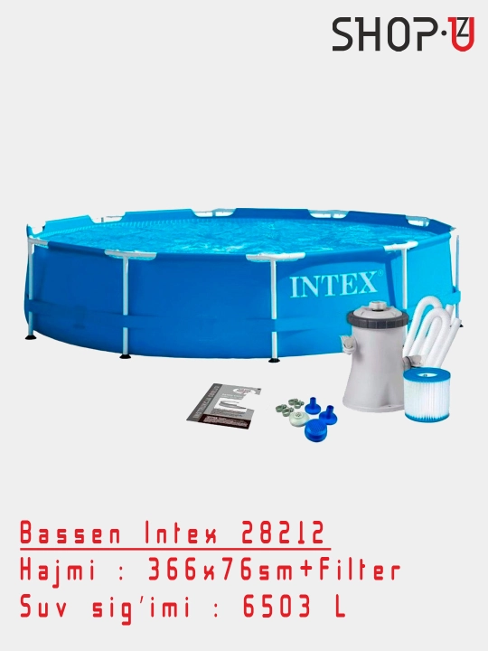 Karkasli basseyn Intex Prism/Metal Frame /Ultra XTR Frame Intex / Intex Easy Set - 