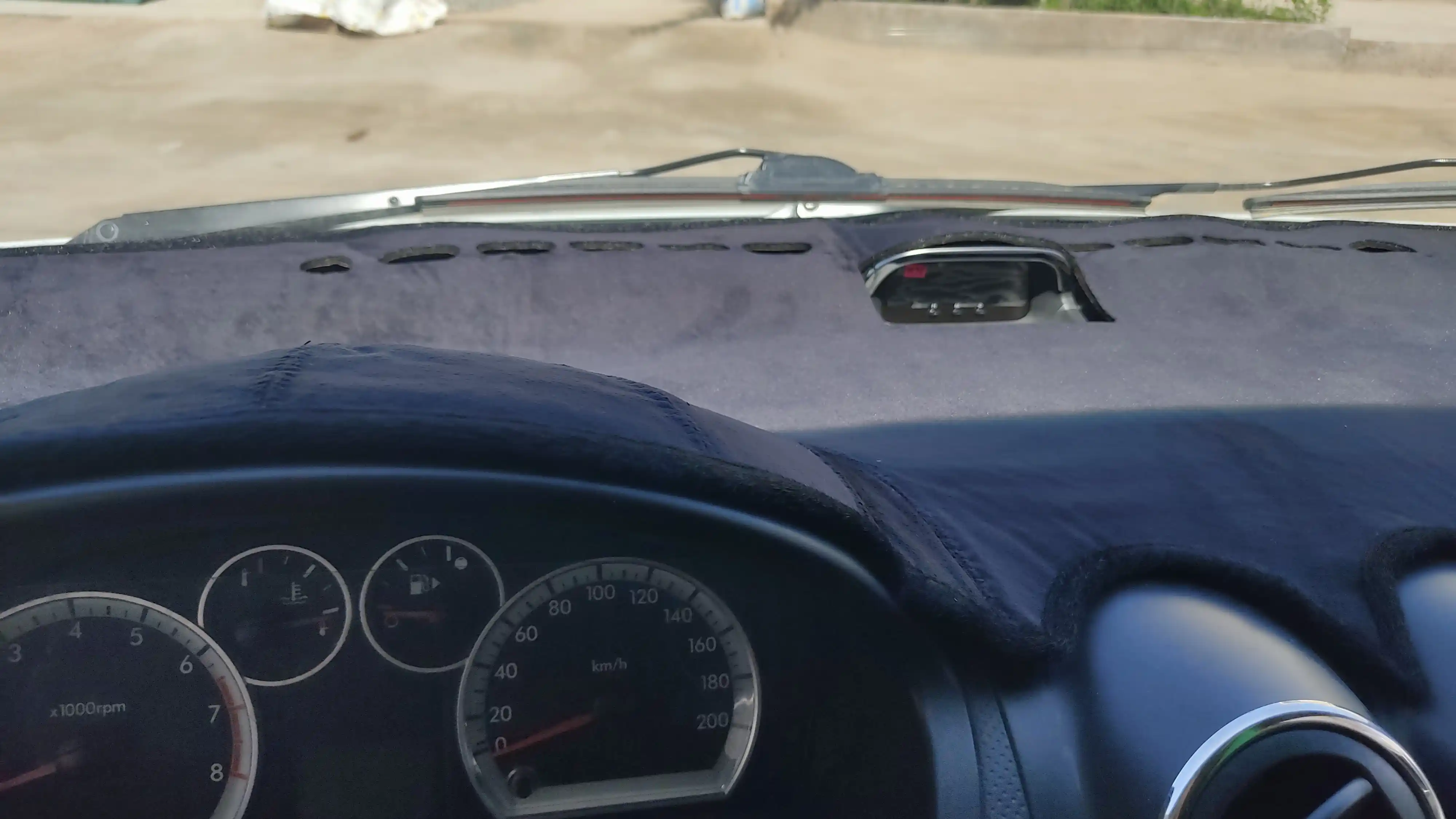Чехол на торпедку автомобиля, накидка, замш, для всех автомобилей