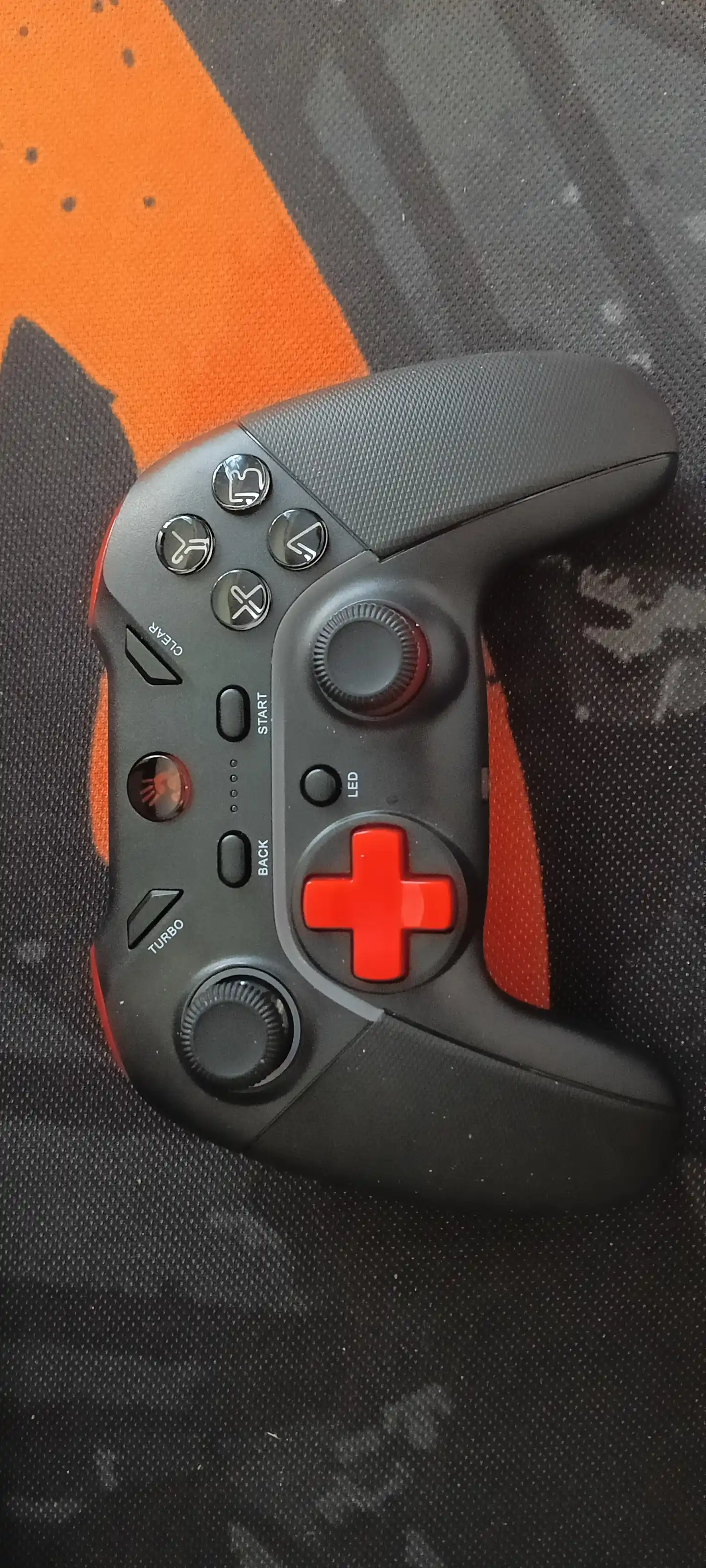 Simsiz geympad A4TECH Bloody GPW70 Sports, qora Joystik