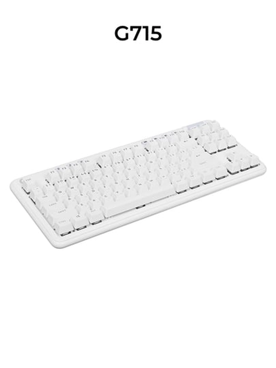 RGB yoritgichli Logitech G715 o‘yin mexanik klaviaturasi, taktil javob bilan