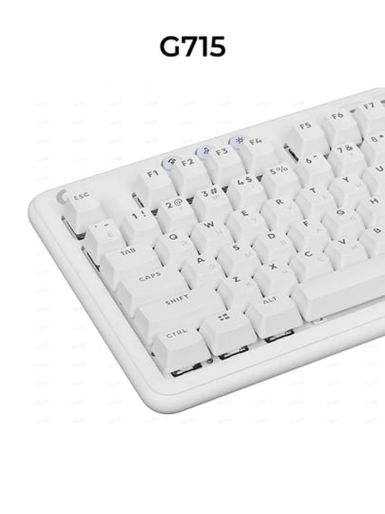 RGB yoritgichli Logitech G715 o‘yin mexanik klaviaturasi, taktil javob bilan