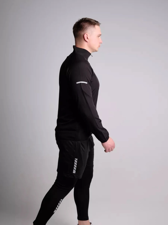 Rashgard erkaklar sport kiyimi 5x1, fitnes kiyimi, zal uchun termik ich kiyim, to‘plam