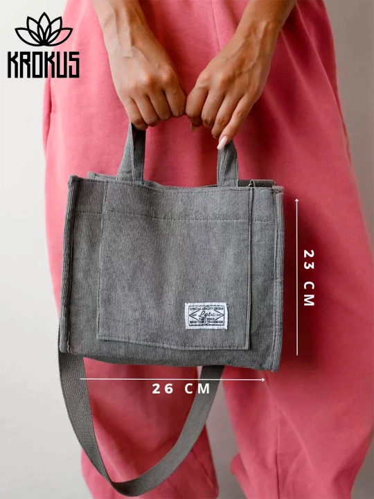 Ayollar uchun sumka-shopper kundalik Krokus A5 2026