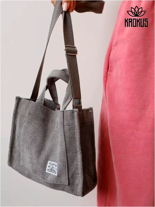 Ayollar uchun sumka-shopper kundalik Krokus A5 2026
