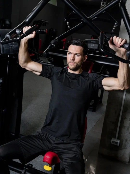 Rashgard sport kiyimlari, fitnes erkaklar kostyumi 5 tasi 1 da to'plam, zal termo kiyimlar