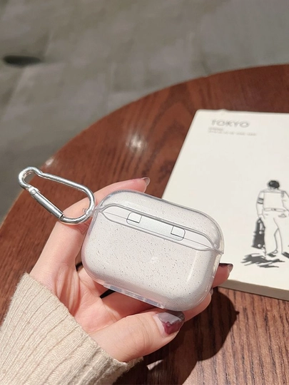 AirPods 1, 2 / Pro, 3, 4 simsiz quloqchinlar uchun g'ilof, yurak nashri bilan