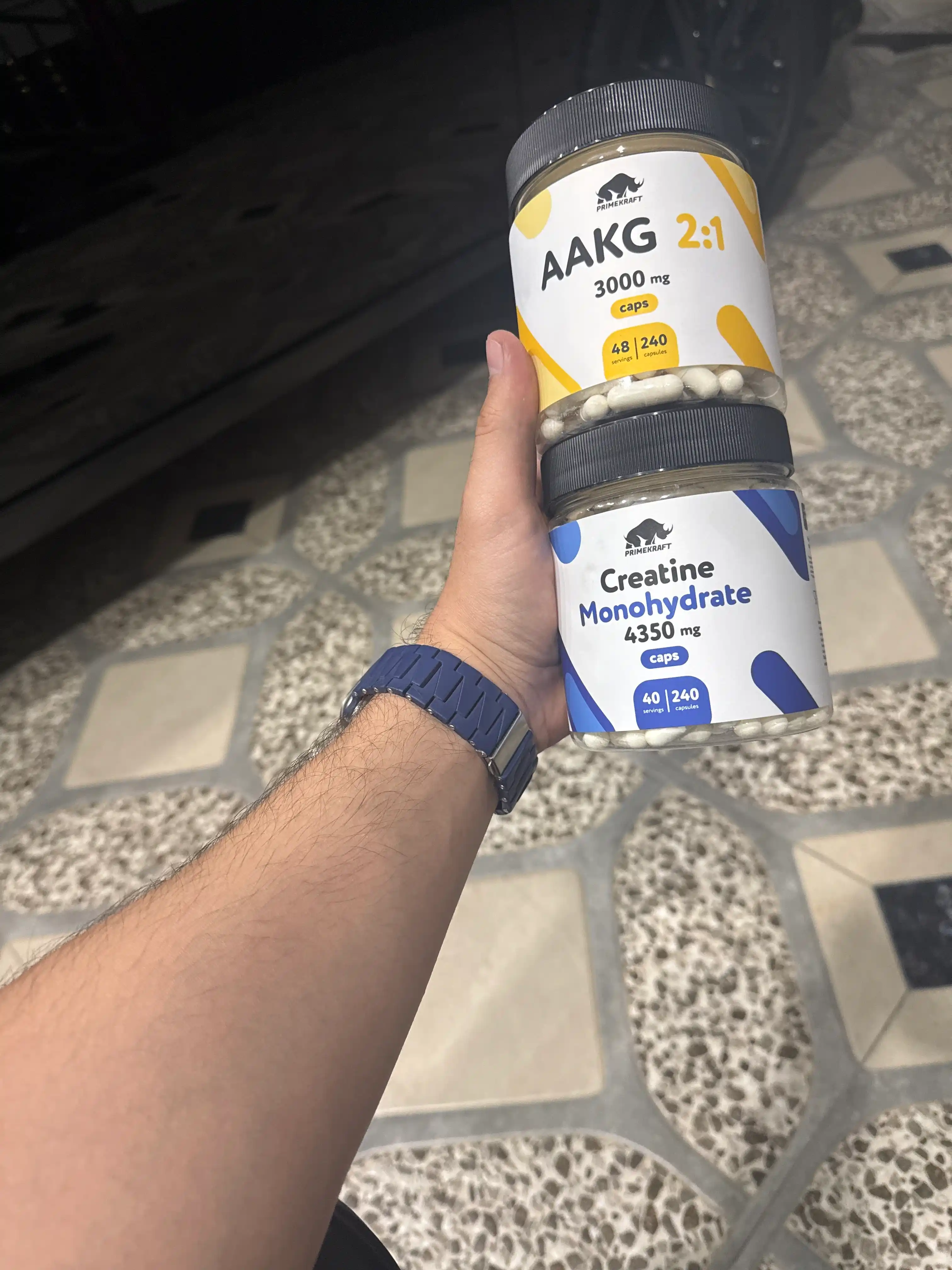 Kreatin monogidrat Creatin Primekraft, 240 kapsula