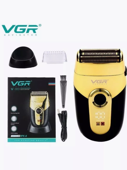 Vgr elektr ustara, quruq va nam soqol olish uchun