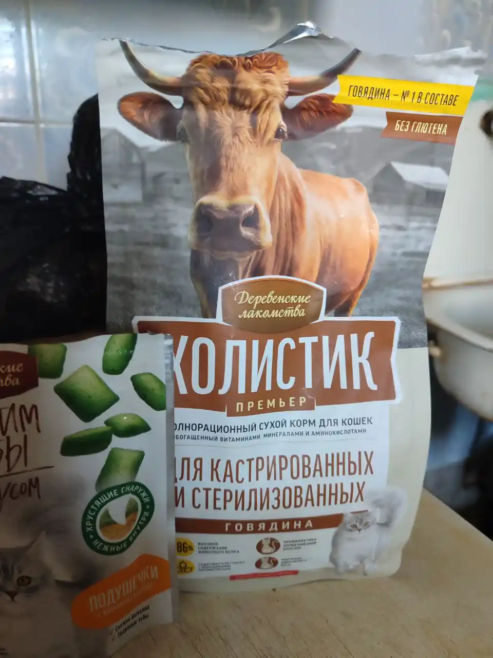 Корм для кошек Холистик Simple Pets, 400 г и 2 кг, лосось, курица