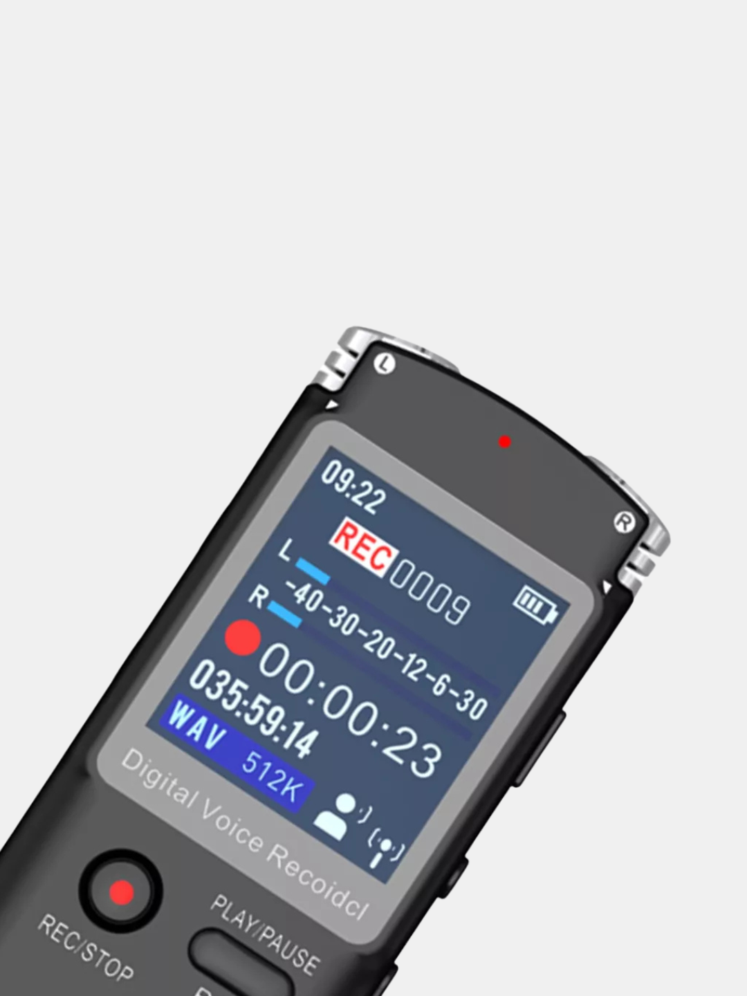 Диктофон профессиональный 8 gb, 16 gb, внешний микрофон в комплекте