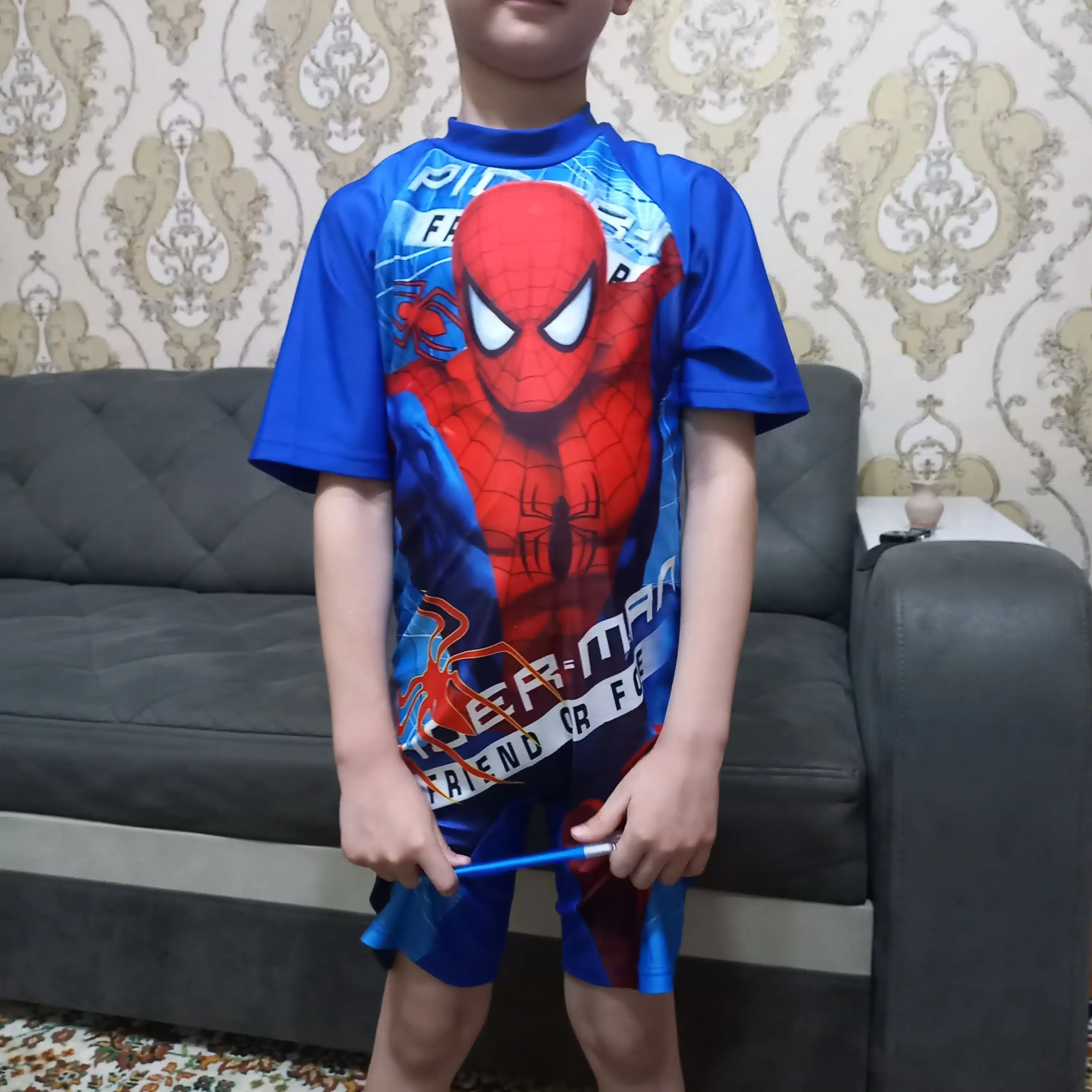 Oʻgʻil bola choʻmilish kiyimi, kombinezon, Oʻrgimchak odam, Supermen, Batman, plavka suvga