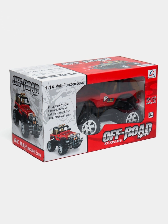 Радиоуправляемый автомобиль Off-Road Extreme Jeep 1:16, со светом и звуком