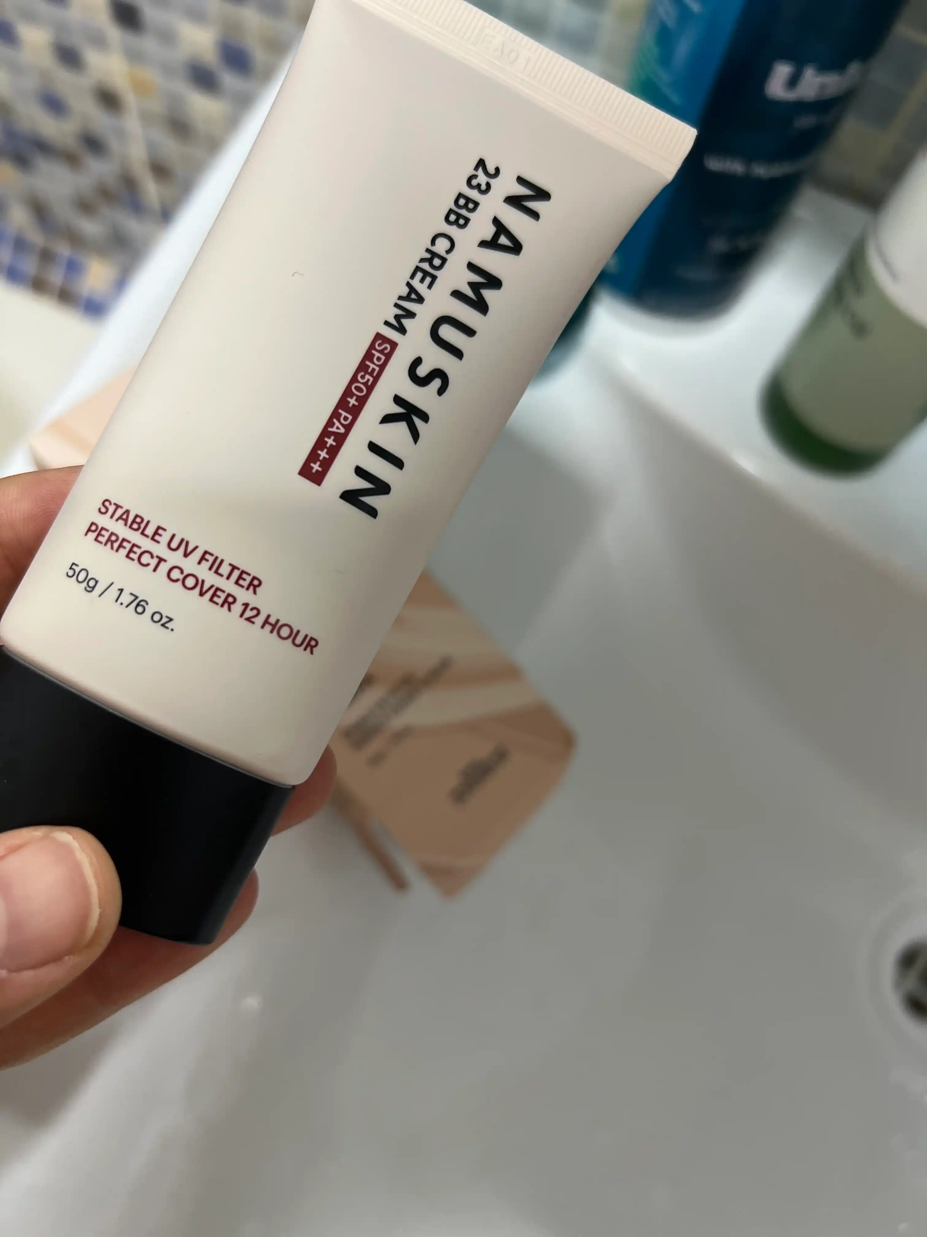 Eri uchun namlovchi va himoyalovchi vegan BB krem — NAME SKIN, SPF50+ PA+++