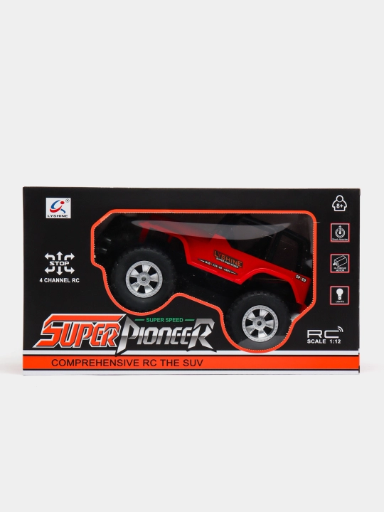 Радиоуправляемый автомобиль Off-Road Extreme Jeep 1:16, со светом и звуком