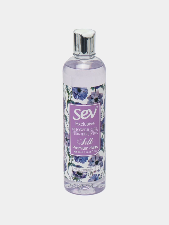 Гель для душа Sev "Silk", 600 мл - 