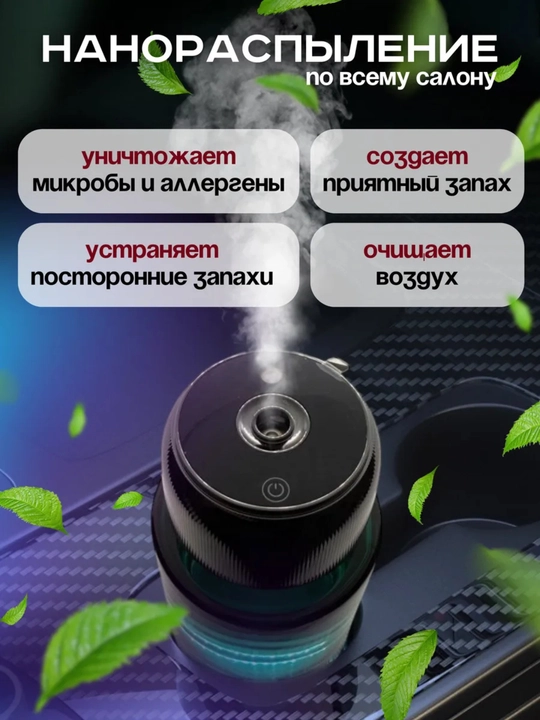 Mashinaga havo tozalagich, aromatizator proyektorlik