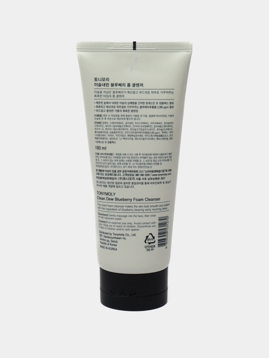 Очищающая пенка для умывания Tony Moly Clean Dew, 180 мл
