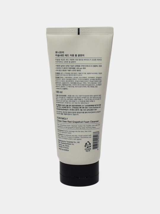 Очищающая пенка для умывания Tony Moly Clean Dew, 180 мл